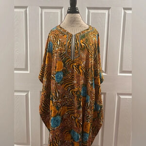 vintage dress/cover up, one size fits all